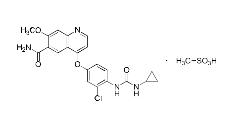 甲磺酸仑伐替尼胶囊中文说明书