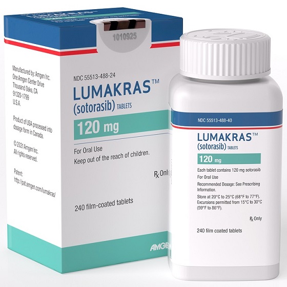新药|Lumakras(Sotorasib)美国获批治疗KRAS-G12C突变非小细胞肺癌(NSCLC) 新药|Lumakras(Sotorasib)美国获批治疗KRAS-G12C突变非小细胞肺癌(NSCLC)