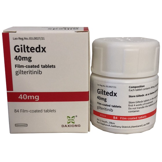 Giltedx(Gilteritinib)吉瑞替尼 Giltedx(Gilteritinib)吉瑞替尼