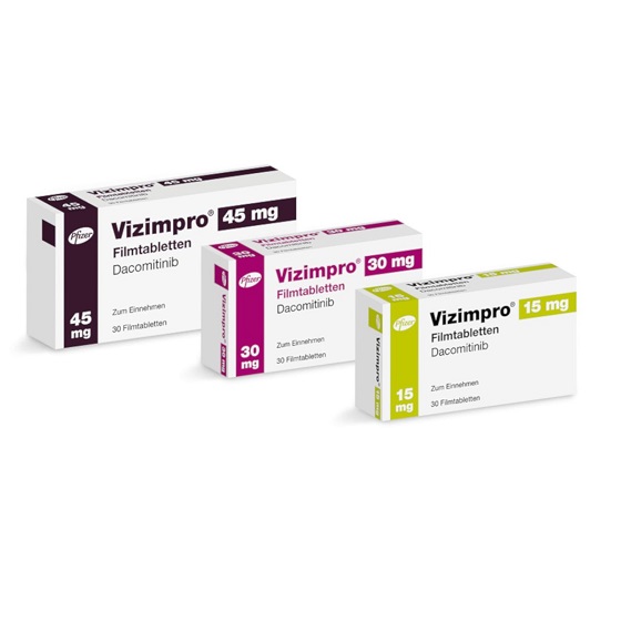 Vizimpro(Dacomitinib)达可替尼 Vizimpro(Dacomitinib)达可替尼