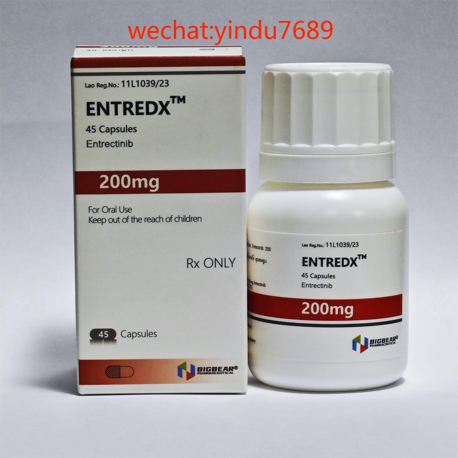 恩曲替尼,ENTREDX,Entrectinib 200mg