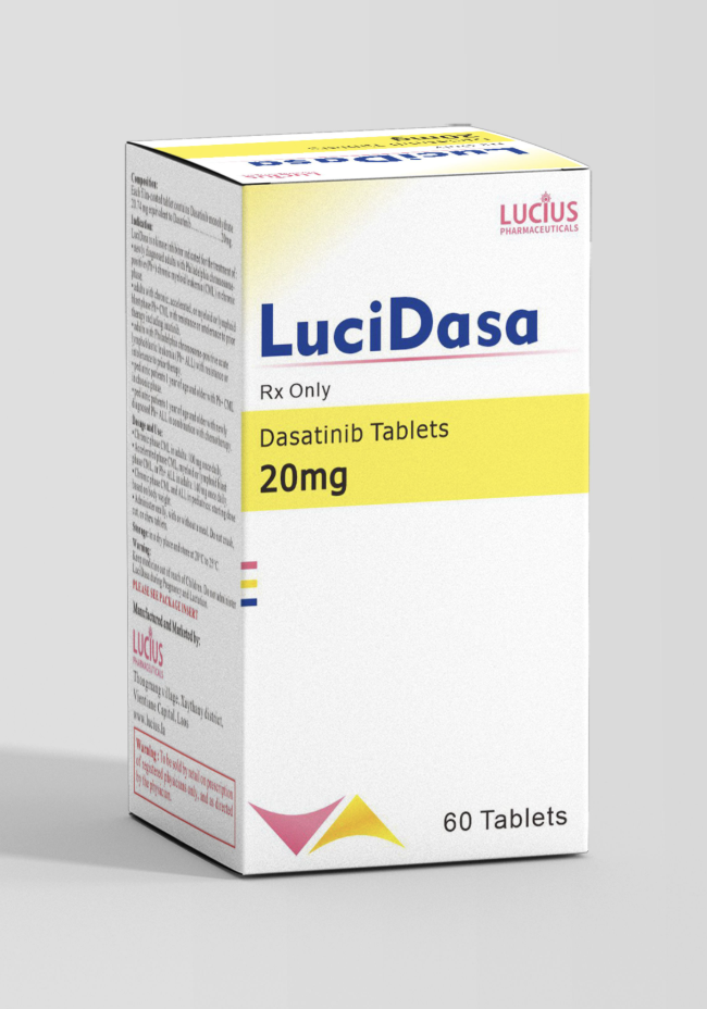 达沙替尼（Dasatinib，20mg）说明书-老挝卢修斯lucius