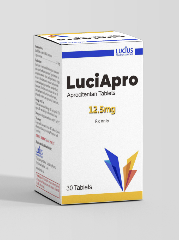 卢修斯lucius阿普昔腾坦(luciapro)Aprocitentan适应症和用法用量