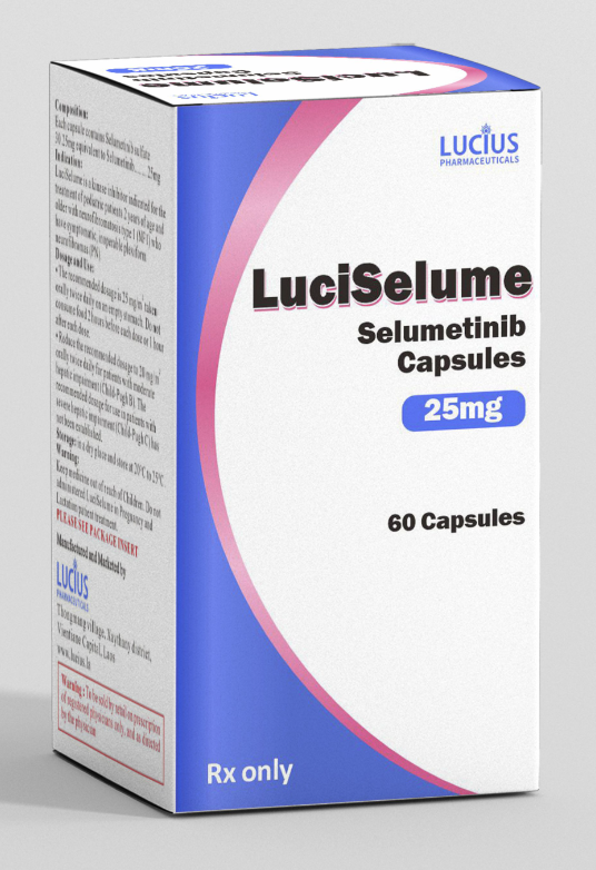 卢修斯lucius司美替尼25mg(luciselume)Selumetinib价格是多少？