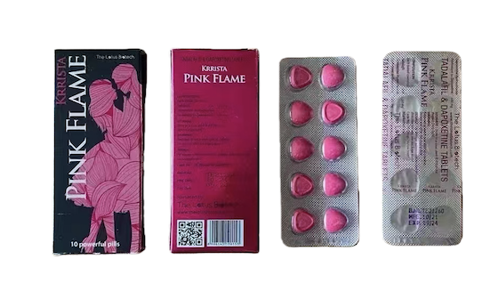 巅峰粉色佳人,Krrista Pink Flame希爱力50mg+必利劲100mg